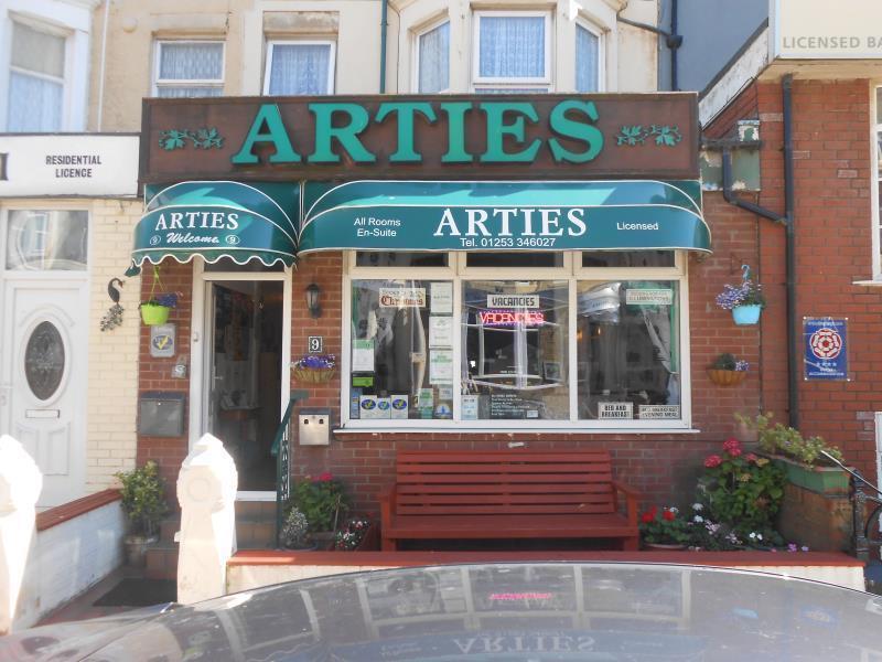 Arties Hotel 黑潭 外观 照片